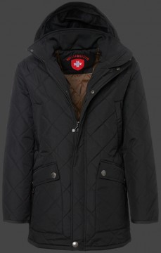 Jacken-Coat St.Maurice PolyAirLite Schwarz Jacke Herren Winter