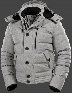 Jacken-Coat Stardust FlaWoAirTec Flanellgrey Jacke Herren Winter