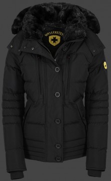 Jacken-Coat Stardust Lady FourStreAirTec Schwarz Jacke Damen Winter