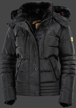 Jacken-Coat Stardust Lady TiSaAirTec Schwarz Jacke Damen Winter