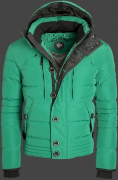 Jacken-Coat Stardust TiSaAirTec Grasgreen Jacke Herren Winter