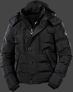 Jacken-Coat Stardust TiSaAirTec Schwarz Jacke Herren Winter