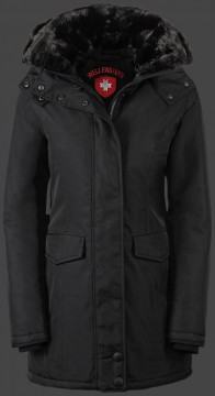 Jacken-Coat Stavanger RainbowAirTec Schwarz Jacke Damen Winter
