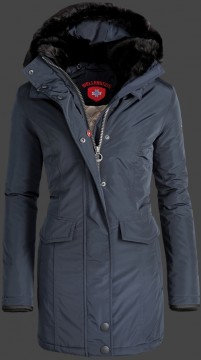 Jacken-Coat Stavanger TiSaAirTec Midnightblue Jacke Damen Winter