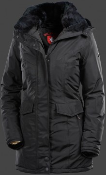 Jacken-Coat Stavanger TiSaAirTec Schwarz Jacke Damen Winter