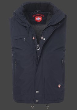 Jacken-Coat Strandweste PolyAirLite Dunkelblau Jacke Herren Winter