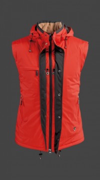 Jacken-Coat Strandweste PolyAirLite Grenadine Jacke Herren Winter