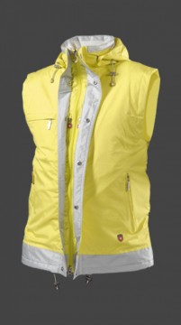 Jacken-Coat Strandweste PolyAirLite Lime/Silber Jacke Herren Winter