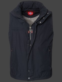 Jacken-Coat Strandweste Sommer PolyAirLite Dunkelblau Jacke Herren Sommer