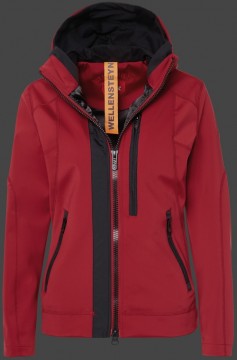 Jacken-Coat Sugarcube SilkyHiTec Rot/Schwarz Jacke Damen Winter