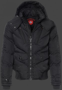 Jacken-Coat Synergy HeavenAirTec Schwarz Jacke Herren Winter