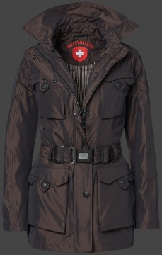 Jacken-Coat Synphonia MidnightAirTec Brownblack Jacke Damen Sommer