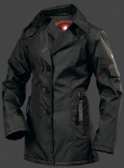 Jacken-Coat Transnautica RainbowAirTec Schwarz Jacke Damen Winter