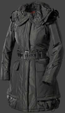 Jacken-Coat Venezia GoStriMeAirTec Schwarz Jacke Damen Winter