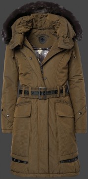 Jacken-Coat Venezia JacSpoAirTec Brownblack Jacke Damen Winter