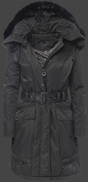 Jacken-Coat Venezia LiTwillAirTec Schwarz Jacke Damen Winter