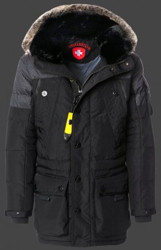 Jacken-Coat Volveron HaHeMeAirTec Schwarz Jacke Herren Winter