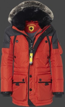 Jacken-Coat Volvertine AmTerAirTec Terracotta Jacke Herren Winter