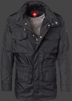 Jacken-Coat Wellington Men OctagonAirTec Schwarz Jacke Herren Sommer