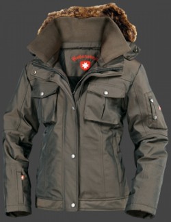 Jacken-Coat Winterzauber RainbowAirTec Goldenbrown Jacke Damen Winter