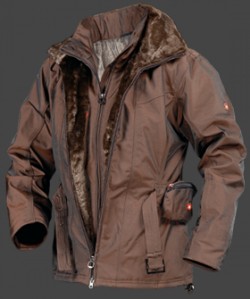Jacken-Coat Zermatt RainbowAirTec Brownsugar Jacke Damen Winter
