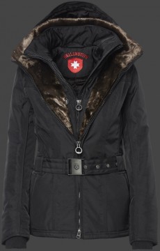 Jacken-Coat Zermatt RainbowAirTec Schwarz Jacke Damen Winter
