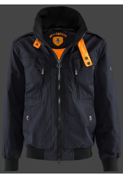 Jacken-Coat Admiralty AnStripeAirTec Darknavy Jacke Herren Sommer