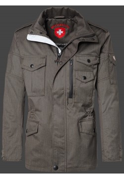Jacken-Coat Airport BosAirTec Saltpepper Jacke Herren Sommer