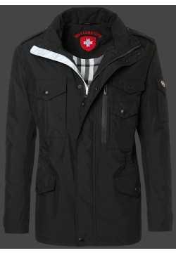 Jacken-Coat Airport Poly3AirTec Schwarz Jacke Herren Sommer