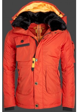 Jacken-Coat Ameriquest AmTerAirTec Terracotta Jacke Herren Winter