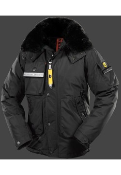 Jacken-Coat Ameriquest BlackAirTec Schwarz Jacke Herren Winter