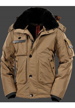 Jacken-Coat Ameriquest GolDoxAirTec Khaki Jacke Herren Winter