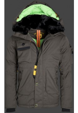 Jacken-Coat Ameriquest SeBasLiAirTec Muskatpepper Jacke Herren Winter