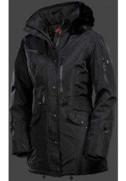 Jacken-Coat Amethyst-Parka MidnightAirTec Schwarz Jacke Damen Winter