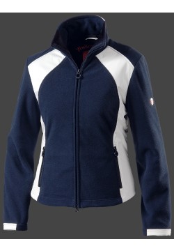 Jacken-Coat Arosa MicroFleece Dunkelblau/Cocos Jacke Damen Winter