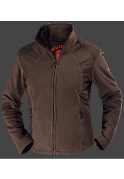 Jacken-Coat Arosa MicroFleece Schoko Jacke Damen Winter