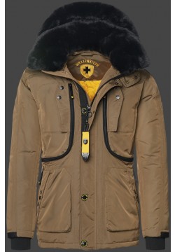 Jacken-Coat Artigiano GolDoxAirTec Khaki Jacke Herren Winter