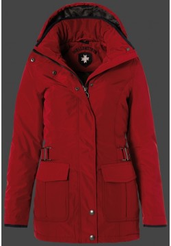 Jacken-Coat Aruba Winter TiSaAirTec Darkred Jacke Damen Winter