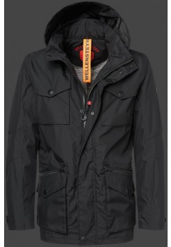 Jacken-Coat Atlantis Men Summer Poly3AirTec Schwarz Jacke Herren Sommer