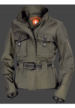 Jacken-Coat Ayala GlosDulThirTec Armygrün Jacke Damen Sommer