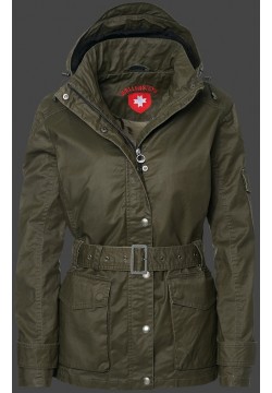 Jacken-Coat Barbados DoublePUWax Armywash Jacke Damen Sommer