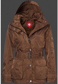 Jacken-Coat Barbados GlossyAirTec Browngold Jacke Damen Sommer