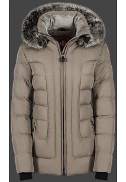 Jacken-Coat Belvedere Medium PolyAirLite Darksand Jacke Damen Winter