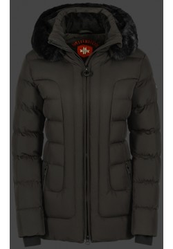 Jacken-Coat Belvedere Medium PolyAirLite Espresso Jacke Damen Winter