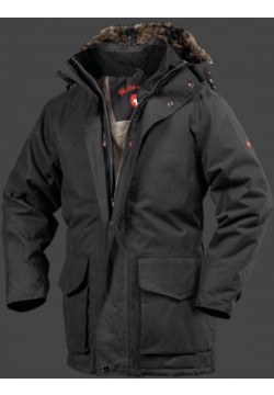 Jacken-Coat Cape Horne RainbowAirTec Schwarz Jacke Herren Winter
