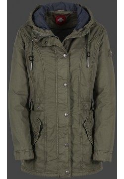 Jacken-Coat Caribe OsCoAirLight Olive Jacke Damen Sommer
