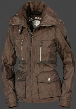 Jacken-Coat Celebrity MeTaff Brownblack Jacke Damen Sommer