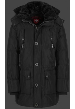 Jacken-Coat Centurio DobbyCheckAirTec Blackcheck Jacke Herren Winter