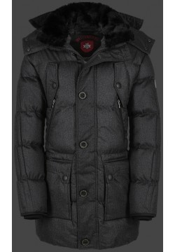Jacken-Coat Centurio FlannelAirTec Anthrazit Jacke Herren Winter