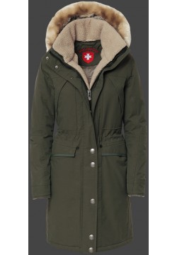 Jacken-Coat Chelsea UniAirTec Khaki Jacke Damen Winter